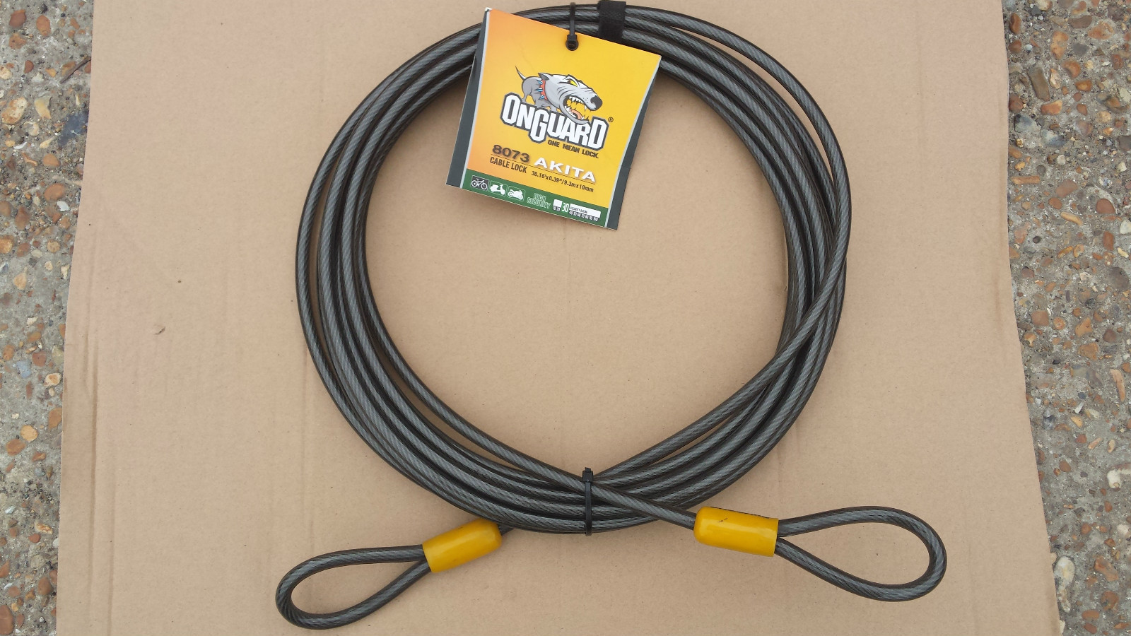 extra long cable lock